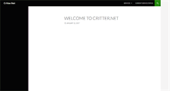 Desktop Screenshot of critter.net